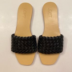 Loft Black Sandals
